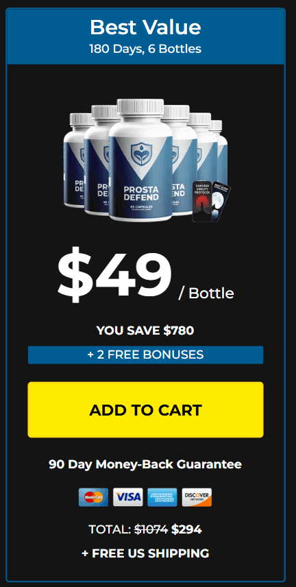 Prosta Defend 6 bottle